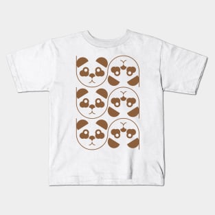 Panda seamless pattern Kids T-Shirt